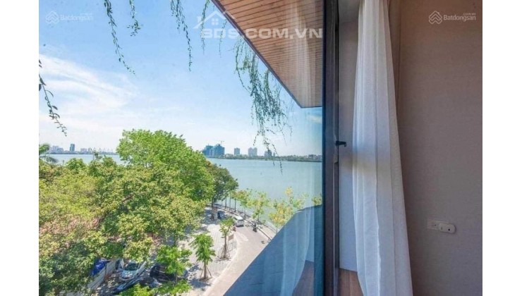 Nhà mặt phố lô góc Trích Sài-Tây Hồ,135m x 5tầng,vỉa hè,mặt hồ, kinh doanh sầm uất